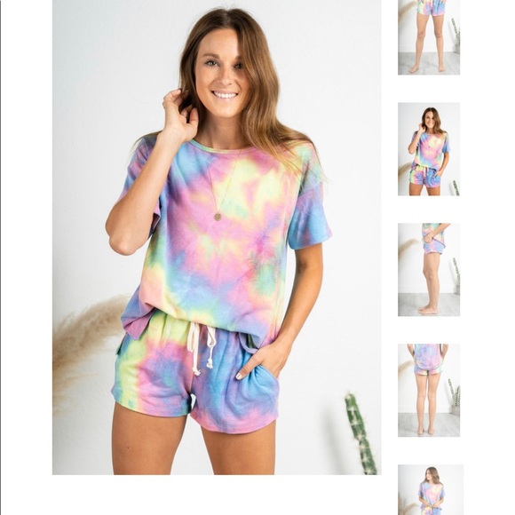 Lush Pants - LUSH tie dye romper